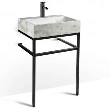 Unik Stone Canada VBT-024 - 24 in Vanity - Black