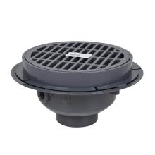 Oatey 76046 - 6 In. Pvc Drain W/Cast Iron Grate & W/O Bucket