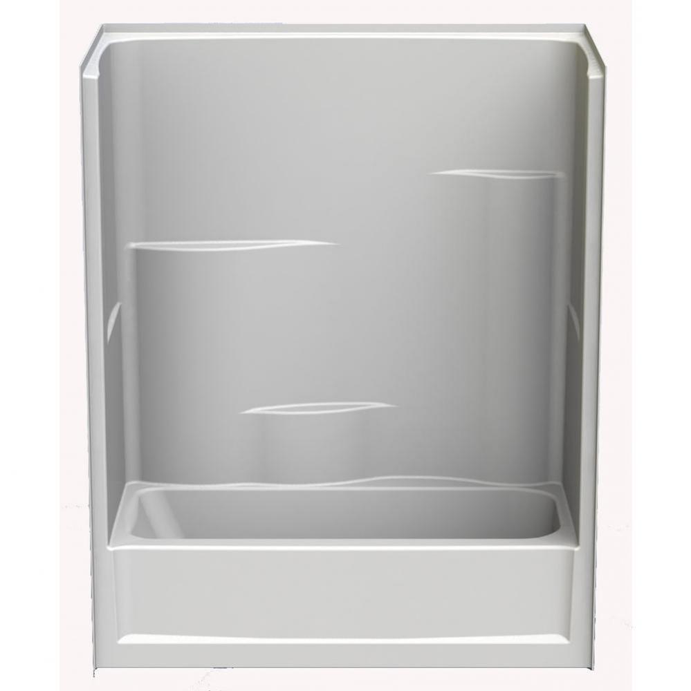 Gelcoat Tub-Shwr; Above Floor Rough