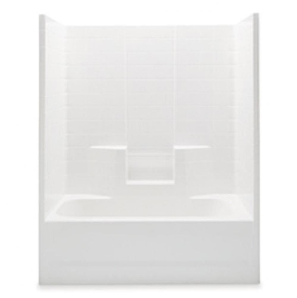 Gelcoat Textured Tile Tub-Shwr