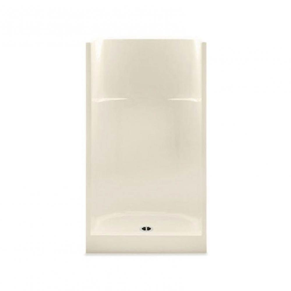 1363C 36 x 36 AcrylX Alcove Center Drain One-Piece Shower in Almond