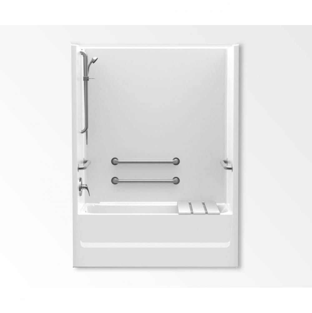 2603SMTH One-Piece Tub Shower