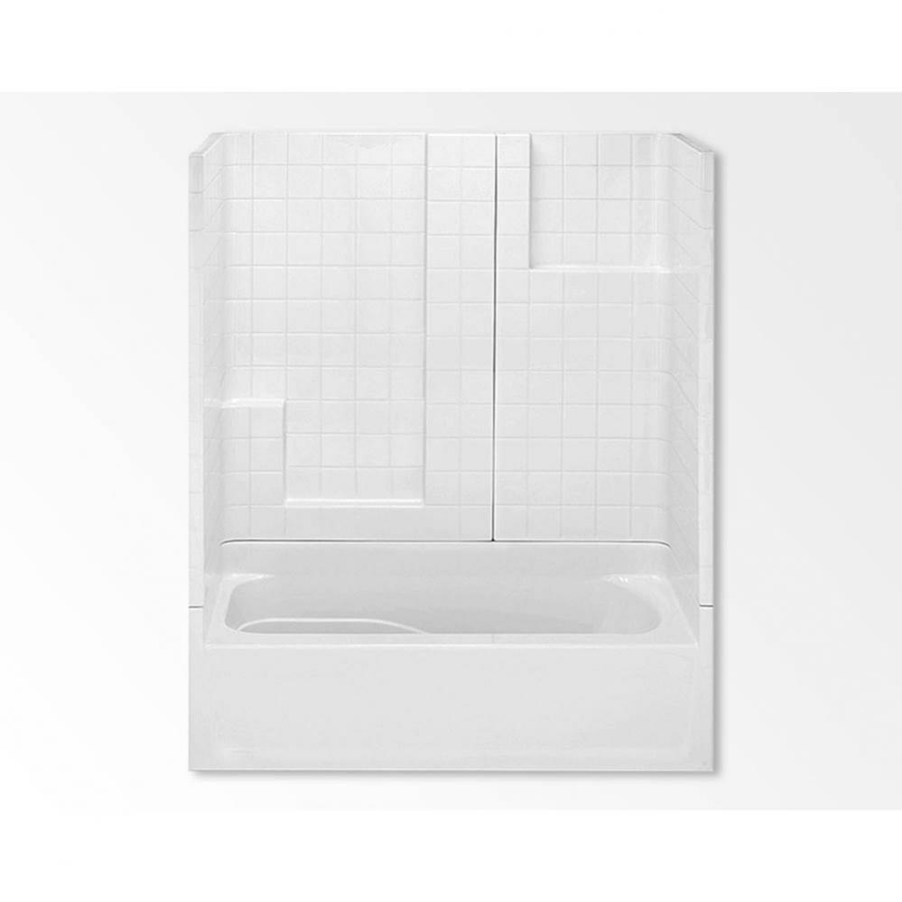 2603ST3P Three-Piece Tub Shower