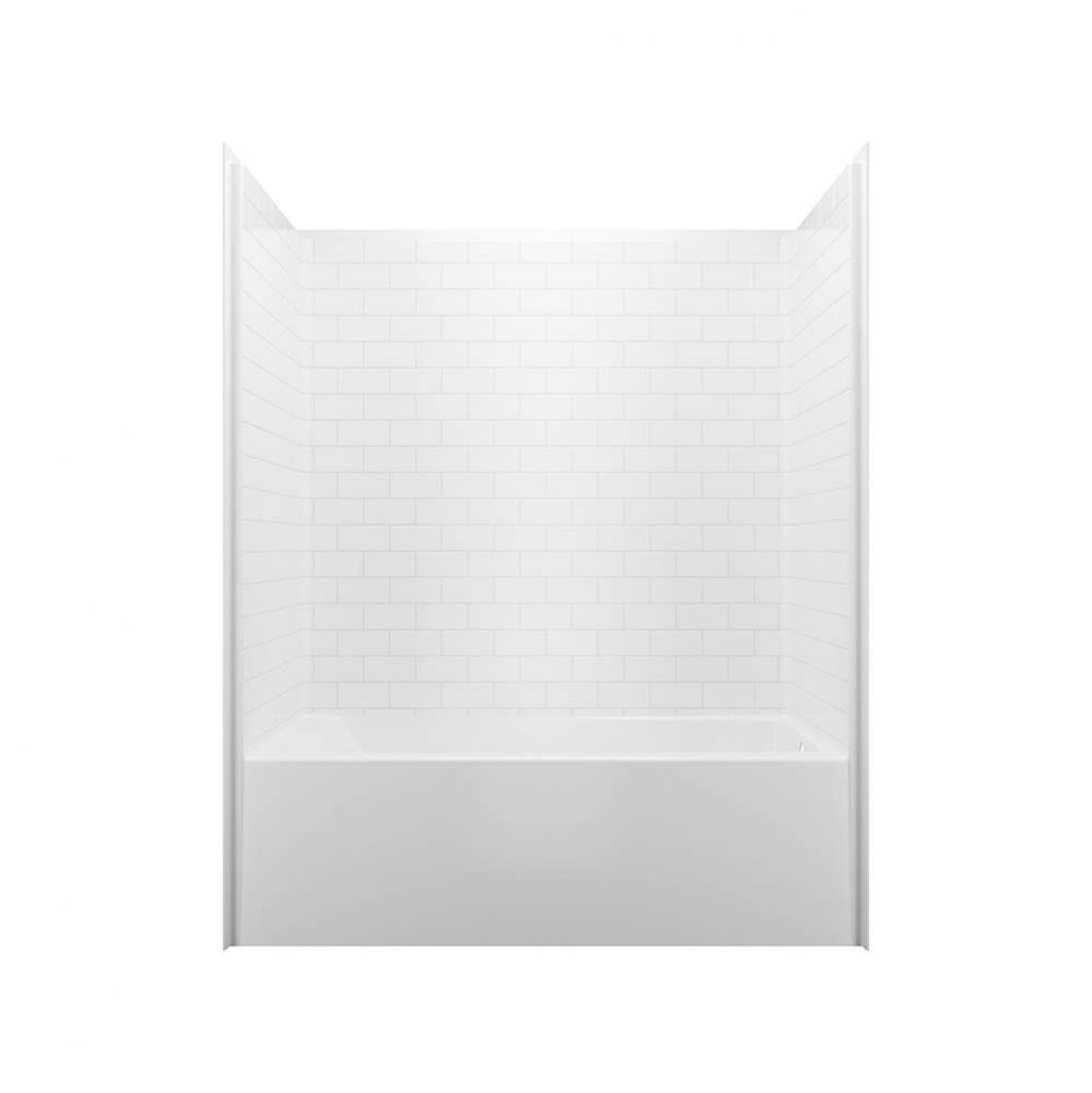 6030STTM AFR One-Piece Tub Shower
