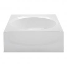 Aquatic AC003097-L-WPV-LN - Alana II Alcove Bathtub