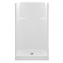 Aquatic 1363C-WH - Gelcoat Smth Wall Shwr