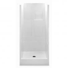 Aquatic 1363TRIOSC-WH - 3-Pc Gelcoat Supercore Shwr