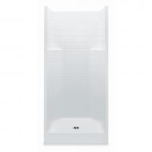 Aquatic 1423CTC-WH - Gelcoat Textured Tile Shwr