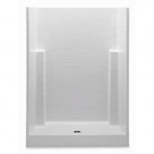 Aquatic 1543CTN-WH - Gelcoat Textured Tile Shwr