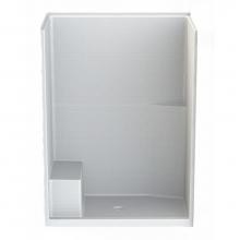Aquatic 16034STTSL-WH - Shower stall