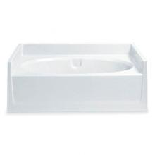 Aquatic AC003056-BC-TO-WH - 2603OT Alcove Bathtub