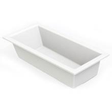 Aquatic AC003094-UNI-WPV-WH - 7236DMIN Drop-in Bathtub