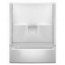 Aquatic 260304PL-WH - 4-Pc Gelcoat Tub-Shwr