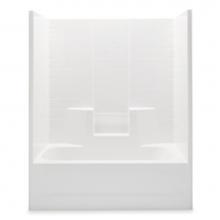 Aquatic 2603CTWL-WH - Gelcoat Textured Tile Tub-Shwr