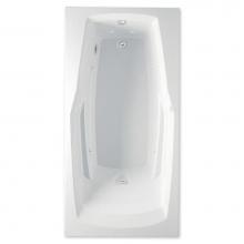 Aquatic 4466530-WH - Ascot II Acrylic Soaker