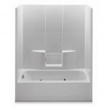 Aquatic 6036SGSCL-WH - Gelcoat Smth Wall Supercore Tub-Shwr