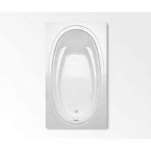 Aquatic AC003109-UNI-WPB-WH - Alydar II Stocking Drop-in Bathtub