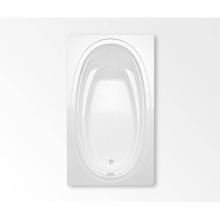 Aquatic AC003102-UNI-WPB-WH - Alydar I Stocking Drop-in Bathtub