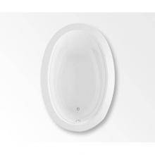 Aquatic AC003168-UNI-WPL-WH - Belmont I Elements Drop-in Bathtub