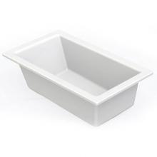 Aquatic AC003346-UNI-WPV-WH - W6036DMIN Drop-in Bathtub