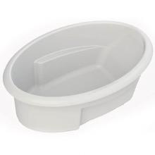 Aquatic AC003087-UNI-WPV-WH - 6042OVAL Drop-in Bathtub