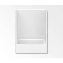 Aquatic AC003413-L-TO-WH - 6032STTM AFR One-Piece Tub Shower