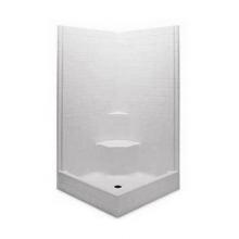 Aquatic AC003495-000-WH - 1422STS Corner Shower