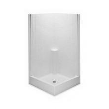 Aquatic AC003494-000-WH - 1422C Corner Shower