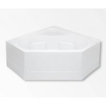 Aquatic AC003051-FC-WPV-WH - 2600CCS Corner Bathtub