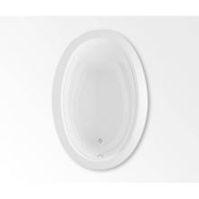 Aquatic AC003176-UNI-WPB-WH - Belmont II Stocking Drop-in Bathtub