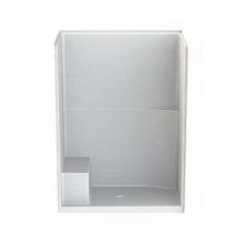 Aquatic AC003539-L-000-WH - 16034STTSM AFR Alcove Shower
