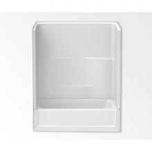 Aquatic AC003363-R-TO-WH - 2603302P Two-Piece Tub Shower