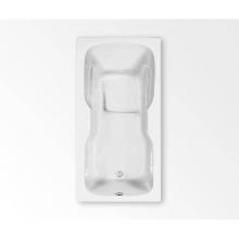 Aquatic AC003164-UNI-TO-BK - Bayport 7236 Drop-in Bathtub