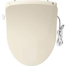 Church B1780NL 346 - Renew PLUS Bidet Cleansing Spa Elongated Toilet Seat in Biscuit with iLumalight, Easy-Clean &