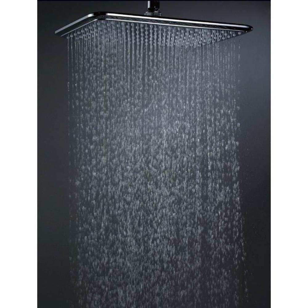 Rectangle Rain Showerhead, Chrome