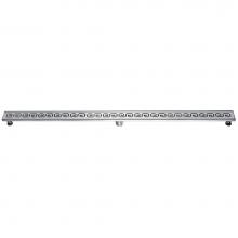 Dawn LNR590304 - Dawn® The River Niger In Mali Series - Linear Shower Drain 59''L