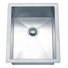 Dawn BSQ121508 - Dual Mount Square Bar Sink, 18G: 12''L x 15''W x 8''D (inside)