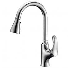 Dawn AB06 3292C - Dawn® Single-lever pull-out spray kitchen faucet, Chrome