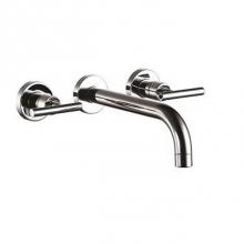 Dawn AB16 1035C - Dawn® Wall Mounted Double-handle Concealed Washbasin Mixer, Chrome