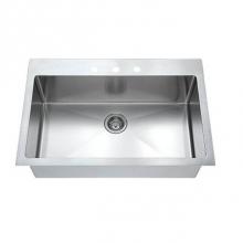 Dawn AST104 - Dawn® Top Mount Single Bowl Sink