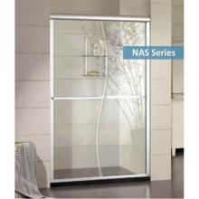 Dawn NAS5972516C - Shower Door 59-1/2'' x 72-1/16''; 5/16'' thick, Chrome