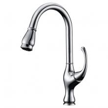 Dawn AB08 3157C - Dawn® Single-lever pull-out kitchen faucet, Chrome