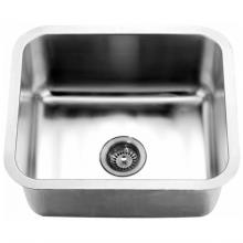 Dawn DSU1916 - Undermount Single Bowl, 16G: 19-1/8''L x 16-1/8'' W x 10''D (inside)