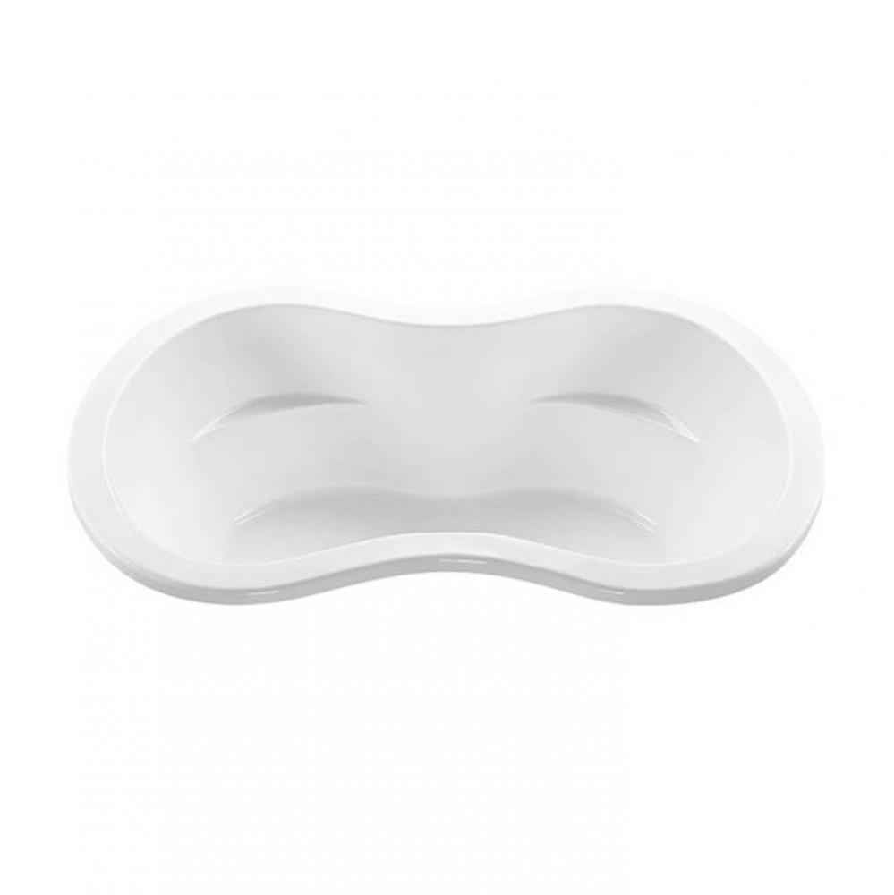 Eternity Dolomatte Drop In Air Bath/Microbubbles - White (72X47.75)