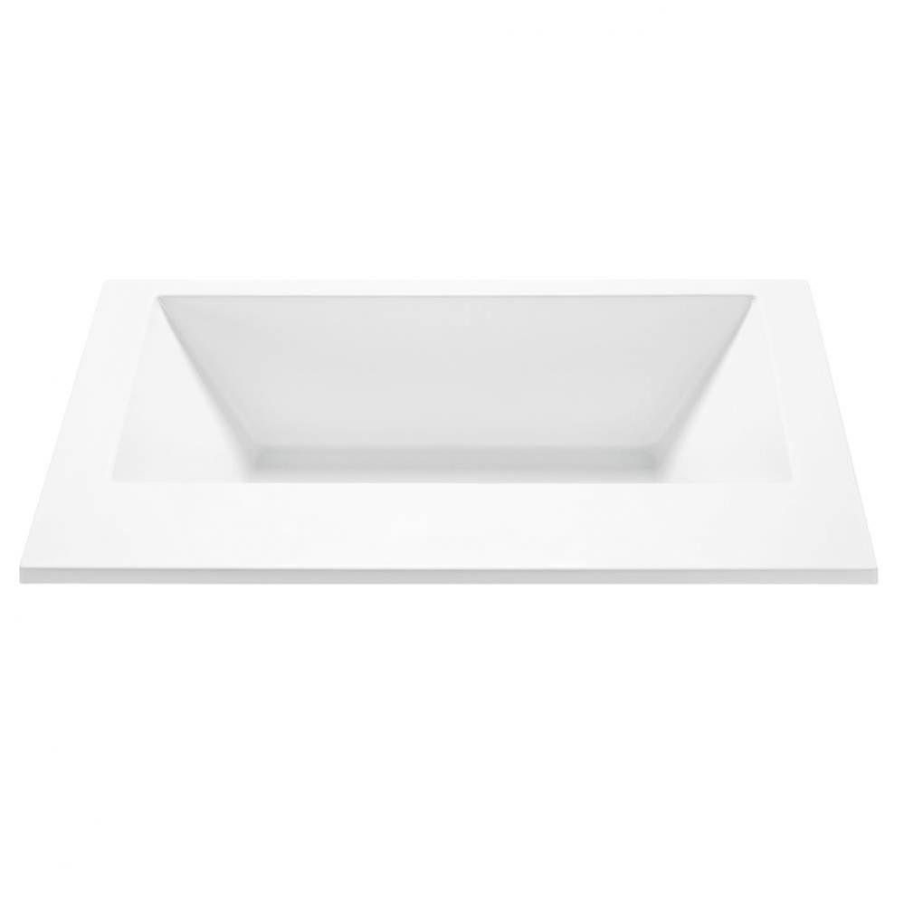 METRO 1 ACRYLIC CXL UNDERMOUNT AIR BATH ELITE - WHITE (71.75X41.875)