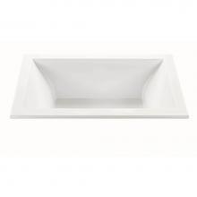 MTI Baths P103UDM-WH-DI - ANDREA 13 DOLOMATTE DROP IN ULTRA WHIRLPOOL - WHITE (65.75X41.875)