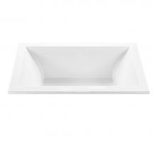 MTI Baths AEAP103-WH-UM - ANDREA 13 ACRYLIC CXL UNDERMOUNT AIR BATH ELITE/WHIRLPOOL - WHITE (65.75X41.875)