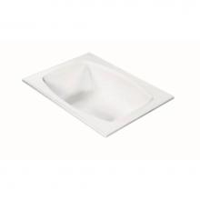 MTI Baths AESM13DM-WH - SHELBY DOLOMATTE DROP IN AIR BATH ELITE/STREAM - WHITE (72X54)