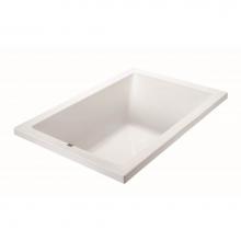 MTI Baths AESM212DM-WH-UM - ANDREA 25 DOLOMATTE UNDERMOUNT AIR BATH ELITE/STREAM- WHITE (48x32)