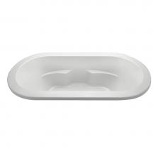 MTI Baths AU213-WH-UM - NEW YORKER 7 ACRYLIC CXL UNDERMOUNT AIR BATH/ULTRA WHIRLPOOL - WHITE (71.75X36)